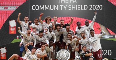 Arsenal settle the Charity Shield Cup match